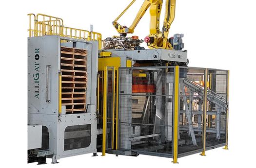 Palletizing Solutions 8 Hybrid palletizer