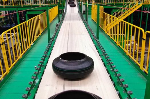 Intralogistics Conveyors 4 Tyre handling solutions